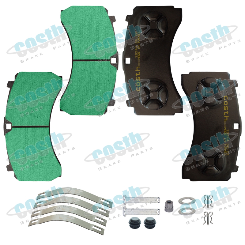 CS-85244 - Natural Disc Brake Pad Repair Kit (Surface Coated) - DİSK BALATA  TAKIMLARI:Natural Disk Balata Takımları