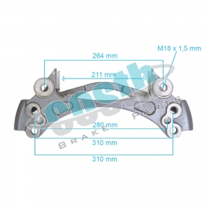 Caliper Carrier 40-12323