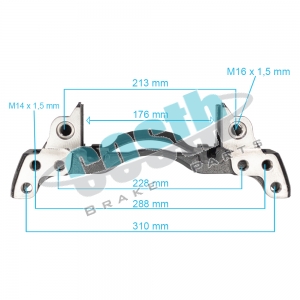 Caliper Carrier - Left 40-13260