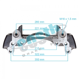 Caliper Carrier - Right 40-13281
