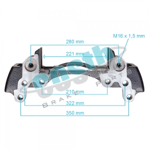 Caliper Carrier - Left 40-13282